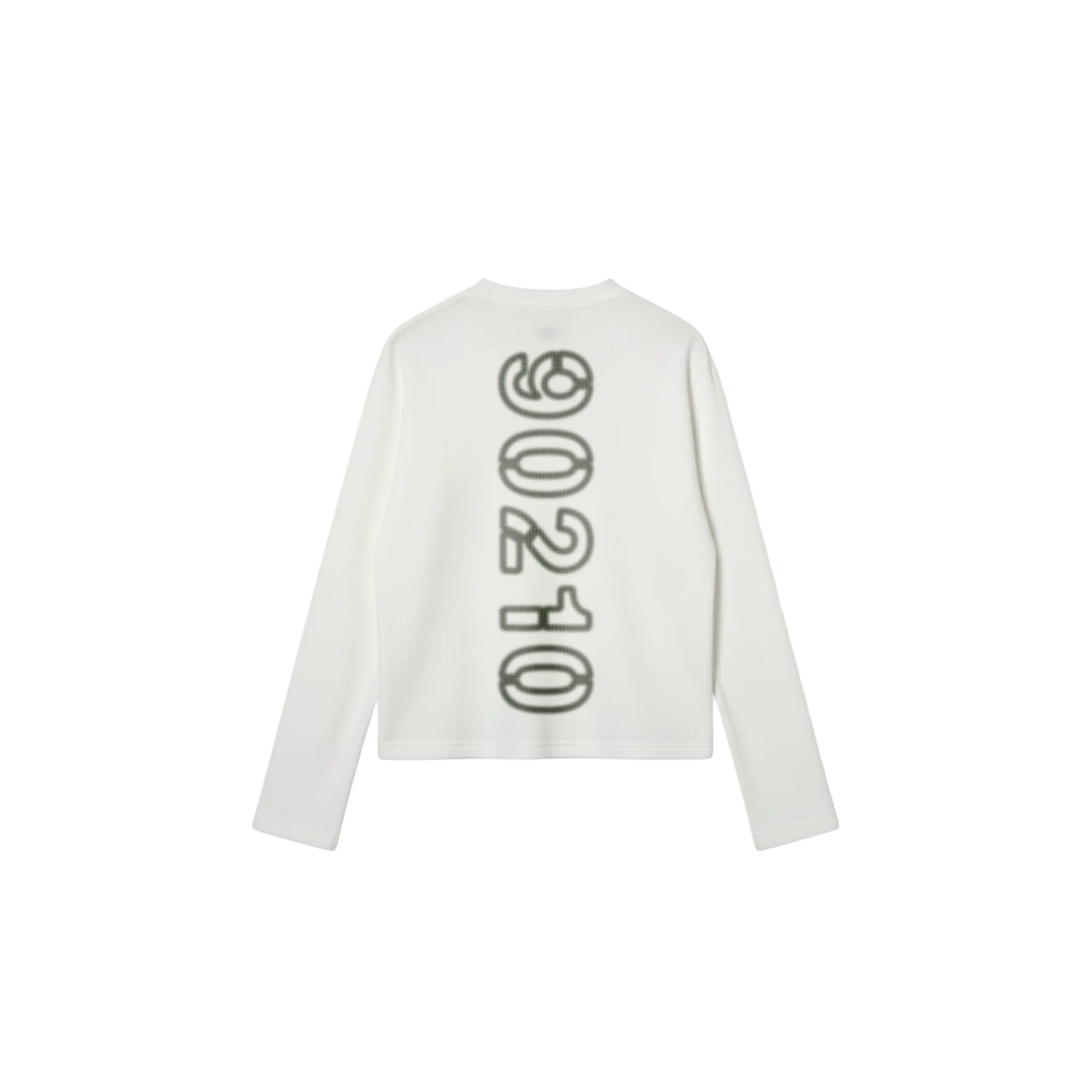 90210 waffle oversized full sleeve - Image 3