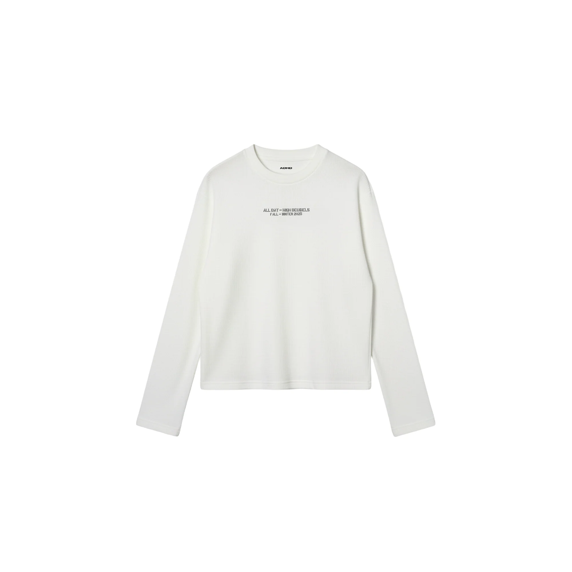 90210 waffle oversized full sleeve - Image 4