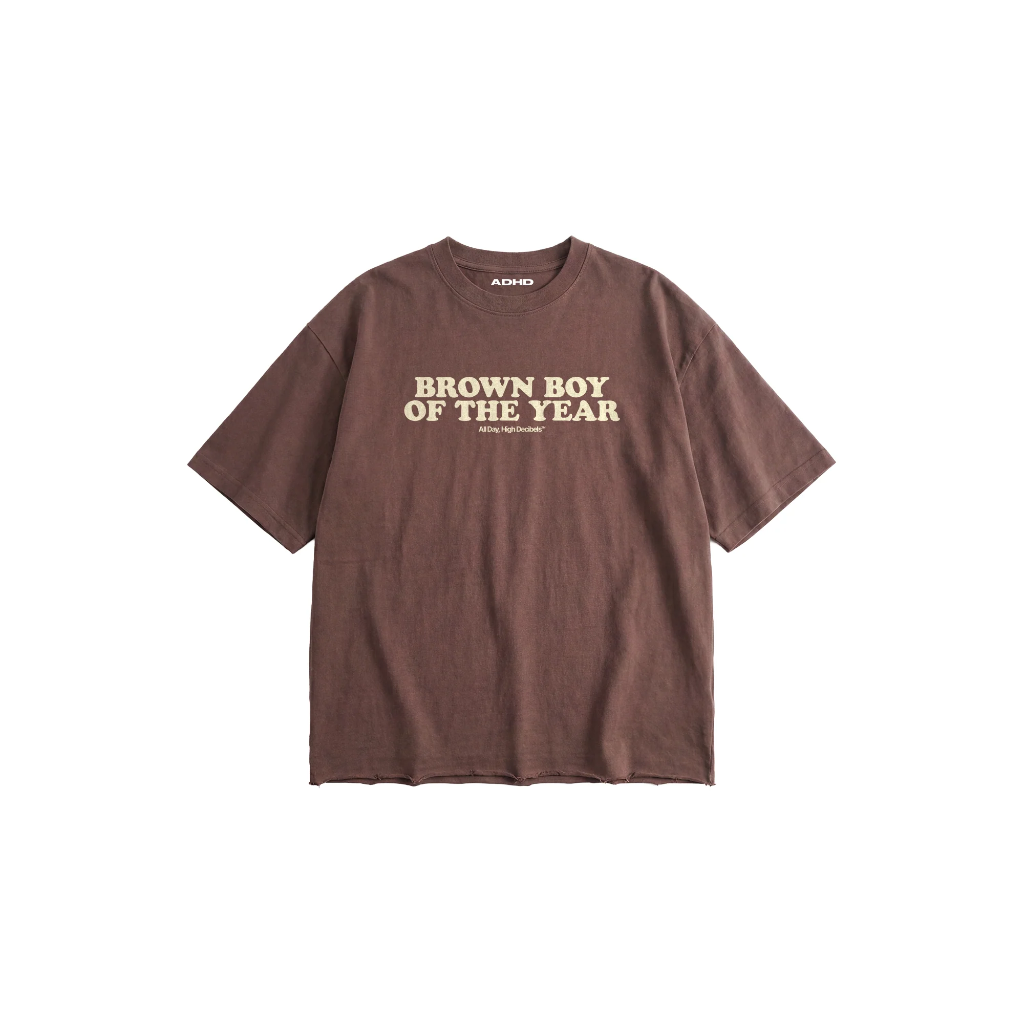 brown boy cropped tee - Image 2